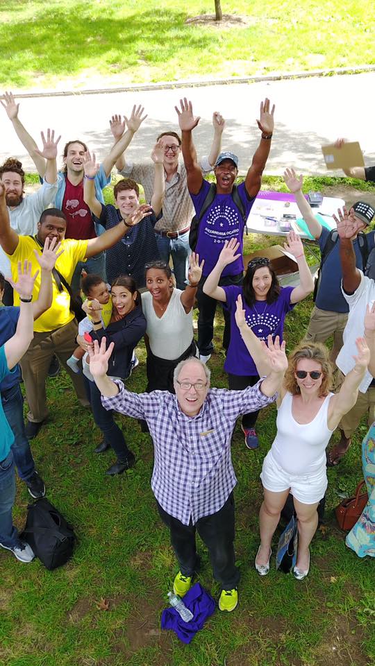 First day of field operations, NY-14